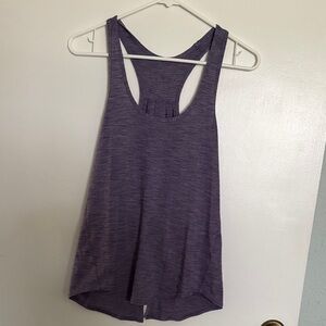 lululemon athletica Heathered Purple Tank Top